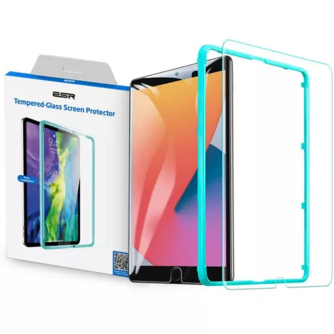 ESR Premium 9H Clear + Frame Displayschutzfolie Kompatibel mit iPad 10.2 (2019 2020 2021) - transparent