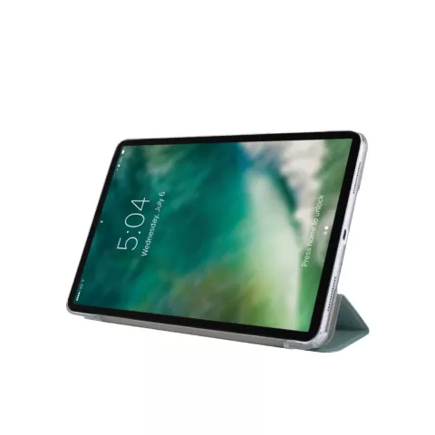 Xqisit TPU-H&uuml;lle aus beschichtetem Stoff, Kompatibel mit iPad 10.2 (2019 2020 2021) - Gr&uuml;n