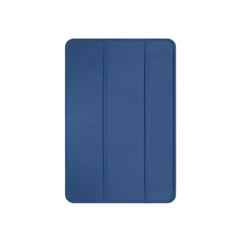 Xqisit Soft-Touch-Cover-H&uuml;lle Kompatibel mit iPad 10.2 (2019 2020 2021) - Blau