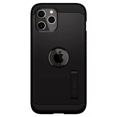 Spigen Tough Armor mit Air Cushion H&uuml;lle Kompatibel mit iPhone 12 und iPhone 12 Pro - Schwarz