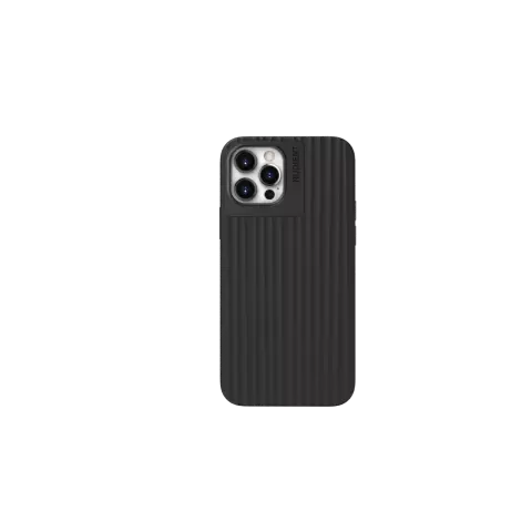 Nudient Bold Case Kompatibel mit iPhone 12 und 12 Pro - Schwarz