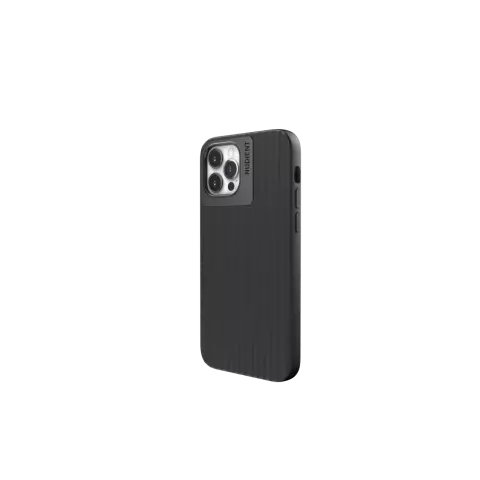 Nudient Bold Case Kompatibel mit iPhone 12 und 12 Pro - Schwarz