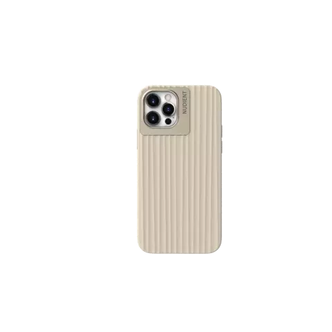 Nudient Bold Case Kompatibel mit iPhone 12 und 12 Pro - Sand