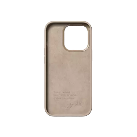 Nudient Bold Case Kompatibel mit iPhone 14 Pro - Sand