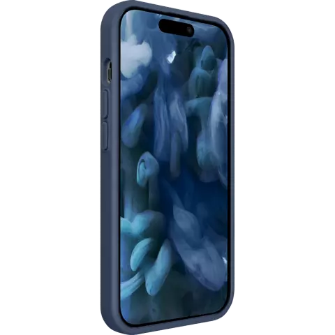 Laut HUEX PROTECT H&uuml;lle Kompatibel mit iPhone 15 Pro - Blau