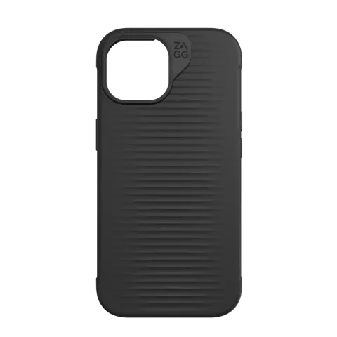 ZAGG Luxury Snap Case Kompatibel mit iPhone 15 - Schwarz