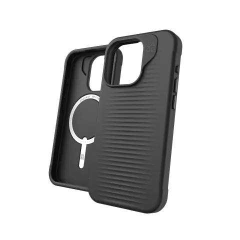 ZAGG Luxury Snap Case Kompatibel mit iPhone 15 Pro - Schwarz