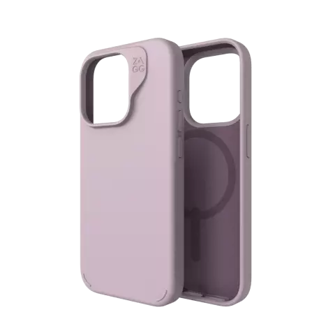 ZAGG Manhattan Snap Case Kompatibel mit iPhone 15 Pro - Lila