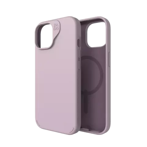 ZAGG Manhattan Snap Case Kompatibel mit iPhone 13, iPhone 14 &amp; iPhone 15 - Lila