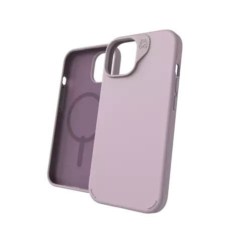 ZAGG Manhattan Snap Case Kompatibel mit iPhone 13, iPhone 14 &amp; iPhone 15 - Lila