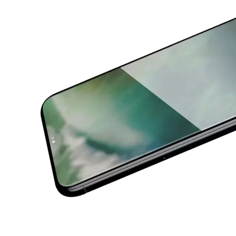 Xqisit NP Tough Glass CF Flachbildschirmschutz, Kompatibel mit iPhone 11 und iPhone XR - Transparent