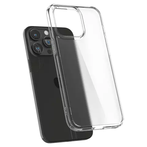 Spigen Ultra Hybrid H&uuml;lle Kompatibel mit iPhone 15 Pro - Transparent