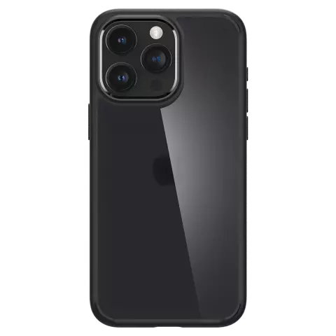 Spigen Ultra Hybrid H&uuml;lle Kompatibel mit iPhone 15 Pro - Schwarz