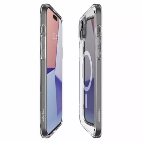 Spigen Ultra Hybrid Magfit Case Kompatibel mit iPhone 15 - Weiss