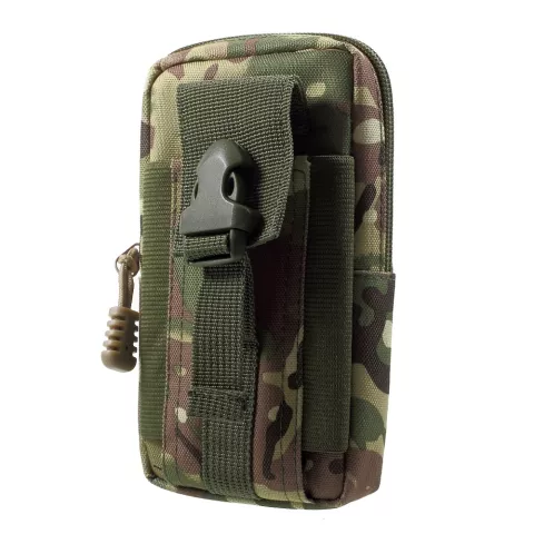 Universelle Outdoor-Handytasche, sto&szlig;fest f&uuml;r Handys - Army Camouflage Armeegr&uuml;n