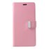 Mercury Goospery Rich Walletcase 7 Cards Kunstleder Kompatibel mit iPhone XS Max H&uuml;lle - Pink