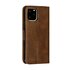 Leder Wallet Bookcase Wallet Case Kompatibel mit iPhone 11 Pro - Braun