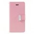 Mercury Goospery Leder Kompatibel mit iPhone 7 8 SE 2020 SE 2022 Wallet Case 7 Karten - Pink