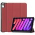 Trifold-Cover Kompatibel mit iPad mini 6 (2021) &amp; iPad mini 7 (2024) - rot