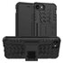 Schwarze Hybrid-Standardh&uuml;lle Kompatibel mit iPhone 7 8 SE 2020 SE 2022 Case Cover stossfest