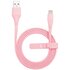 MOMAX MFi Lightning USB-Kabel 1 Meter - Rosa Ladekabel