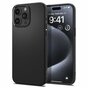 Spigen Liquid Air Case H&uuml;lle Kompatibel mit iPhone 15 Pro - Schwarz