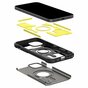 Spigen Tough Armor Magfit Case Kompatibel mit iPhone 15 - Schwarz