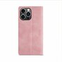 Caseme Retro Wallet Case Kompatibel mit iPhone 15 Pro - Pink