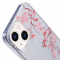 Zen Blossom Flower Branches Nature Butterflies TPU-H&uuml;lle Kompatibel mit iPhone 15 - transparent